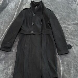 Guess Classic Black Trench Coat